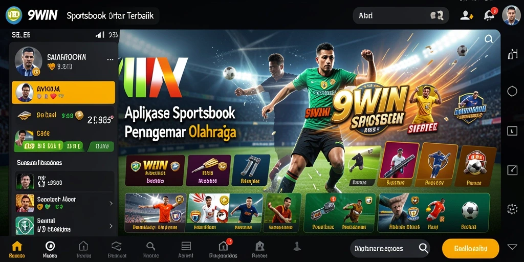 Tampilan antarmuka dan gameplay menarik di 9WIN.