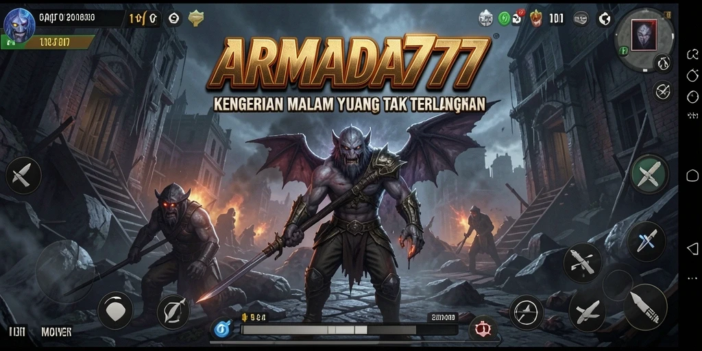Gameplay menyeramkan di dunia <strong>ARMADA777</strong> yang penuh kengerian.