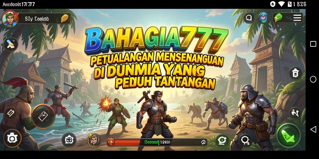Tampilan gameplay BAHAGIA777 yang seru dan menantang.