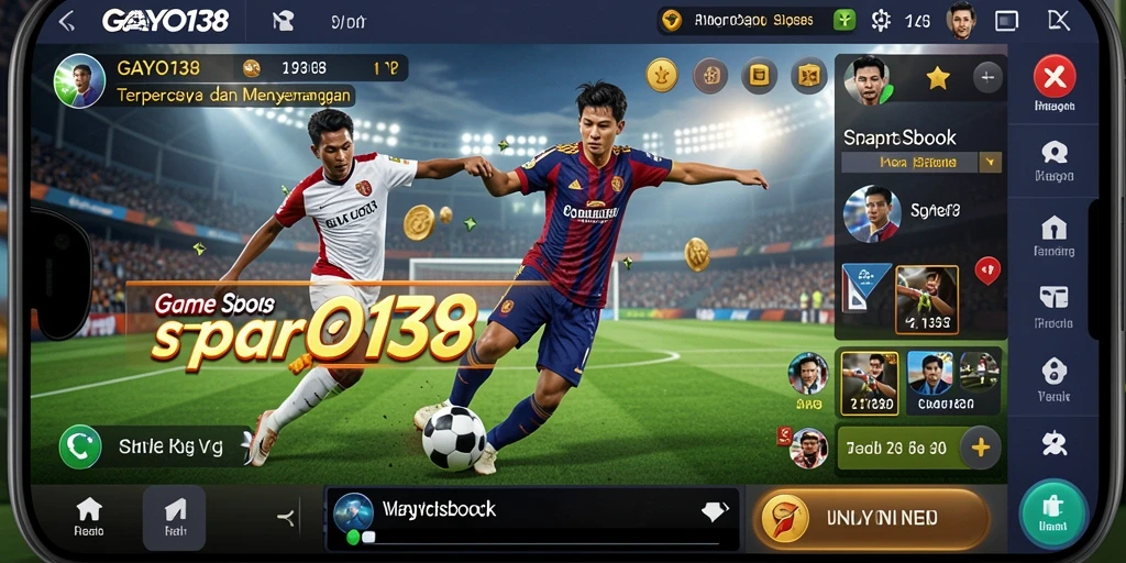 Tampilan screenshot GAYO138 yang menunjukkan berbagai pilihan taruhan olahraga.