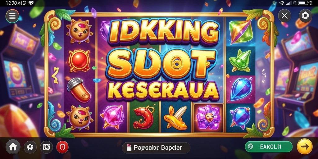 Tampilan menarik dari gameplay Slot IDRKING yang penuh aksi.