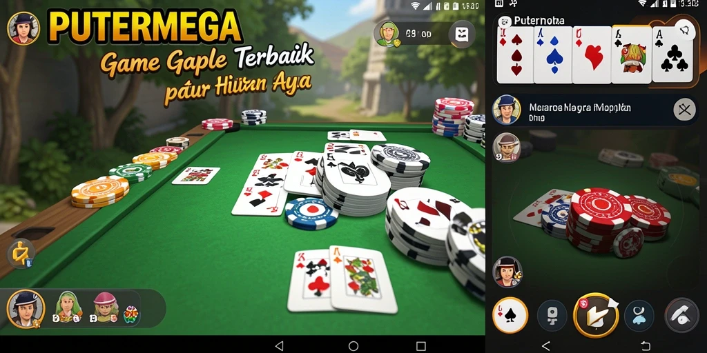 Tampilan gameplay PUTERMEGA yang seru dan interaktif.