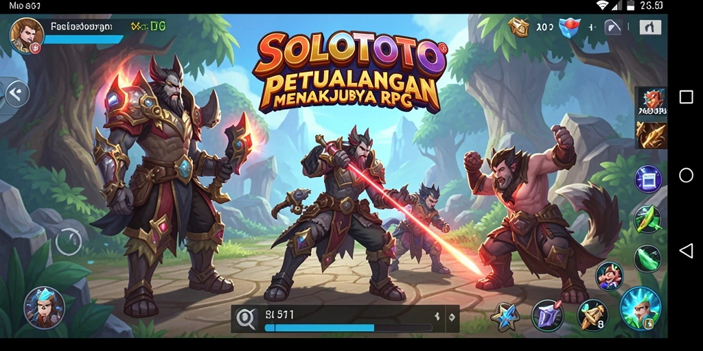 Tampilan gameplay <strong>SOLOTOTO</strong> yang menarik dan penuh aksi.